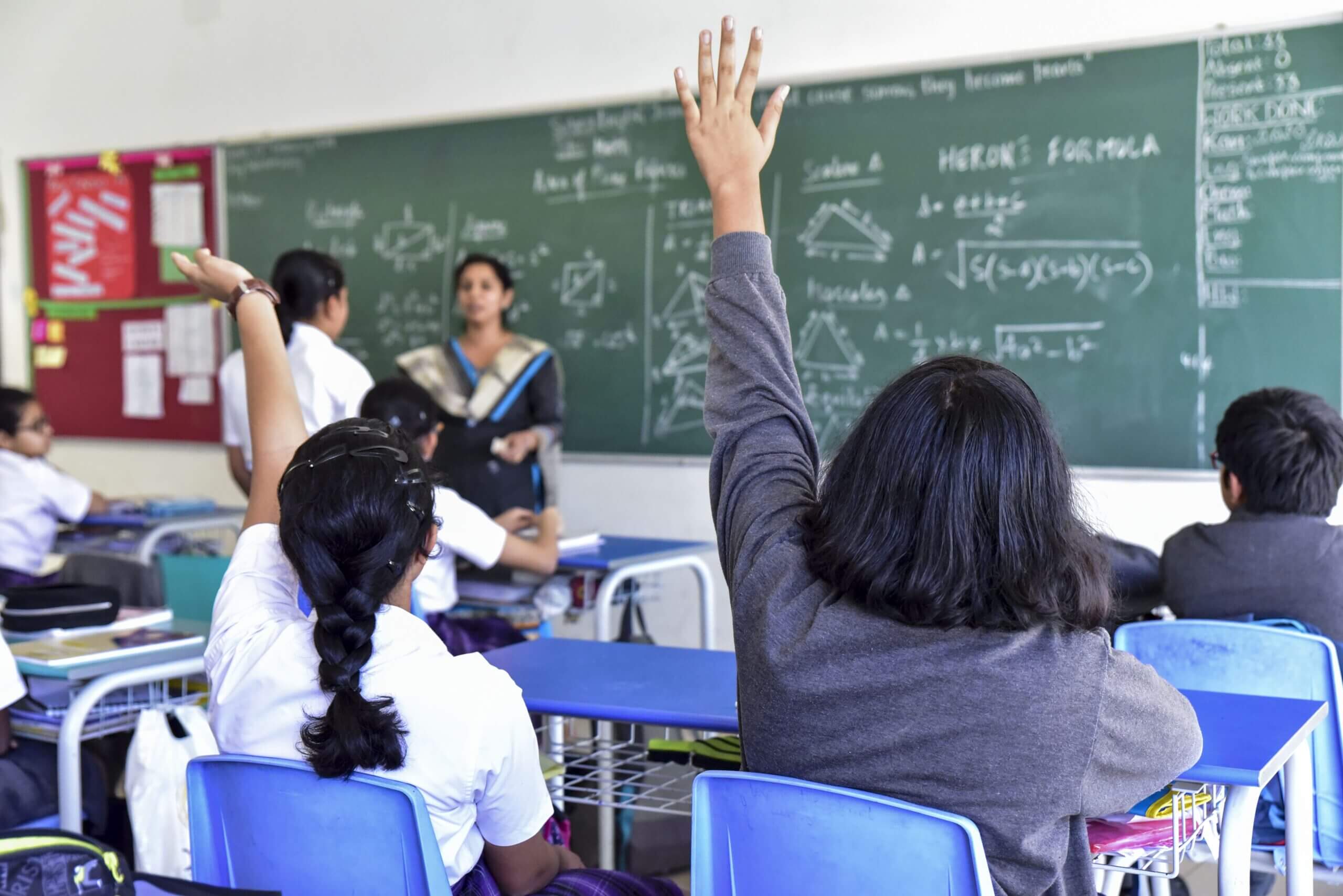 renowned k12 igcse schools in bangalore Ekya school students learning in class