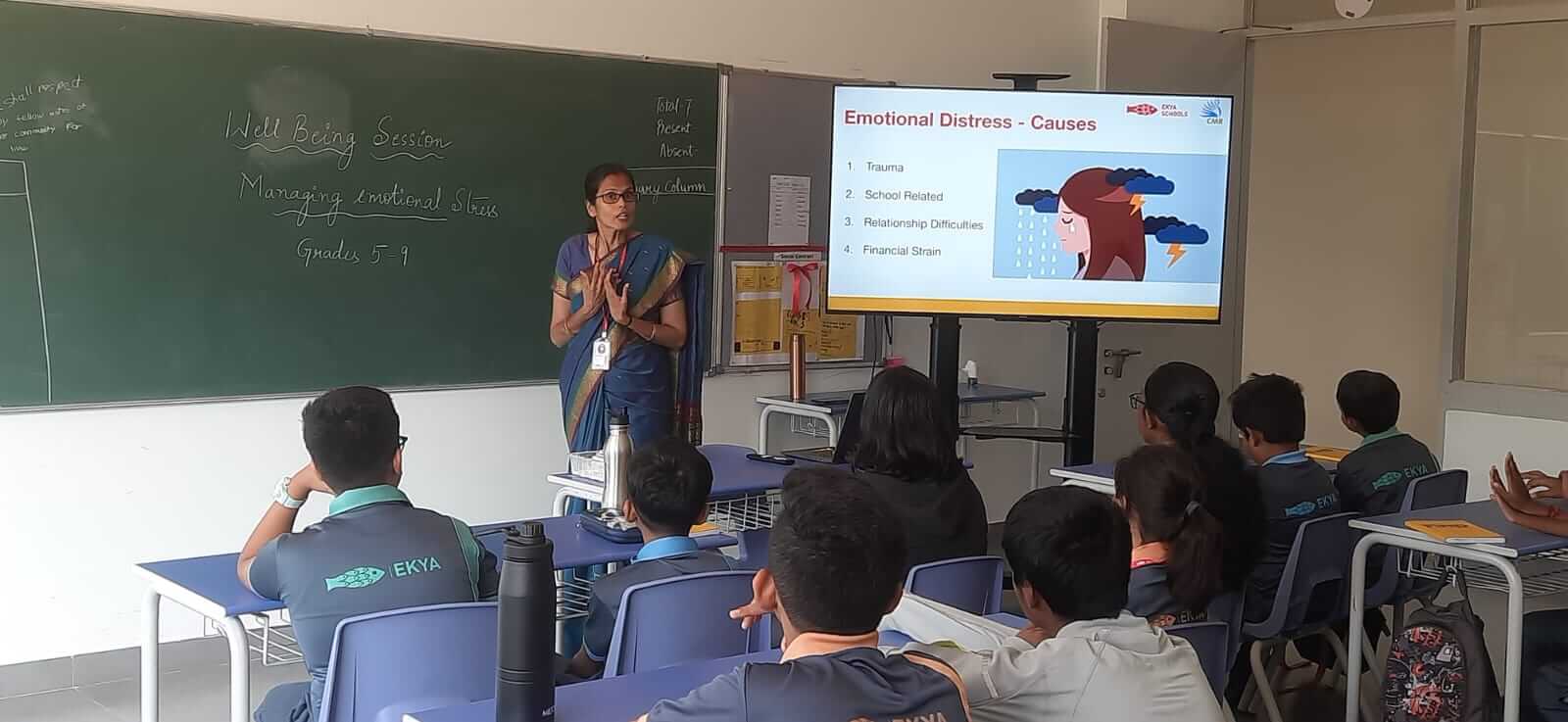 Emotional Well-Being Session Conducted at Ekya Schools