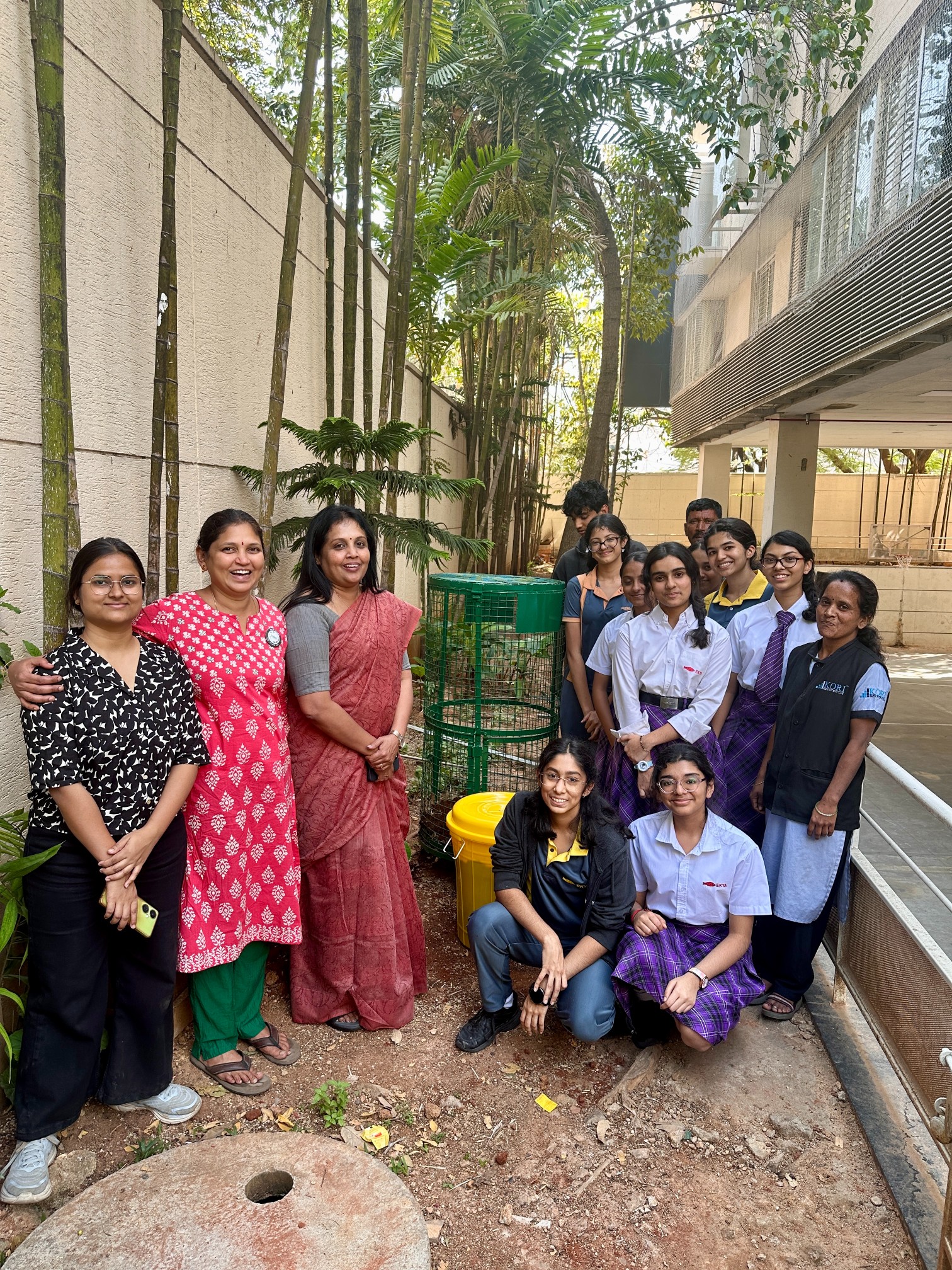 Top Schools in Bangalore Ekya School Students Outdoor activity