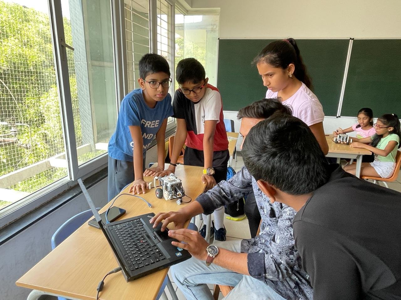 Summer Camp in Bangalore 2025 Ekya Students Learning Class