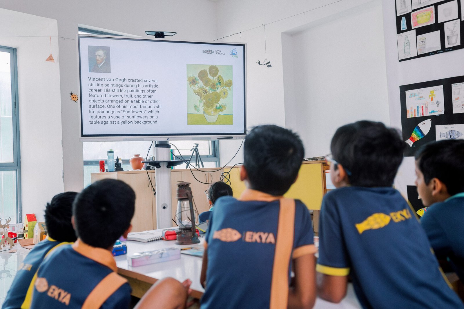 Ekya School Students inside the classroom
