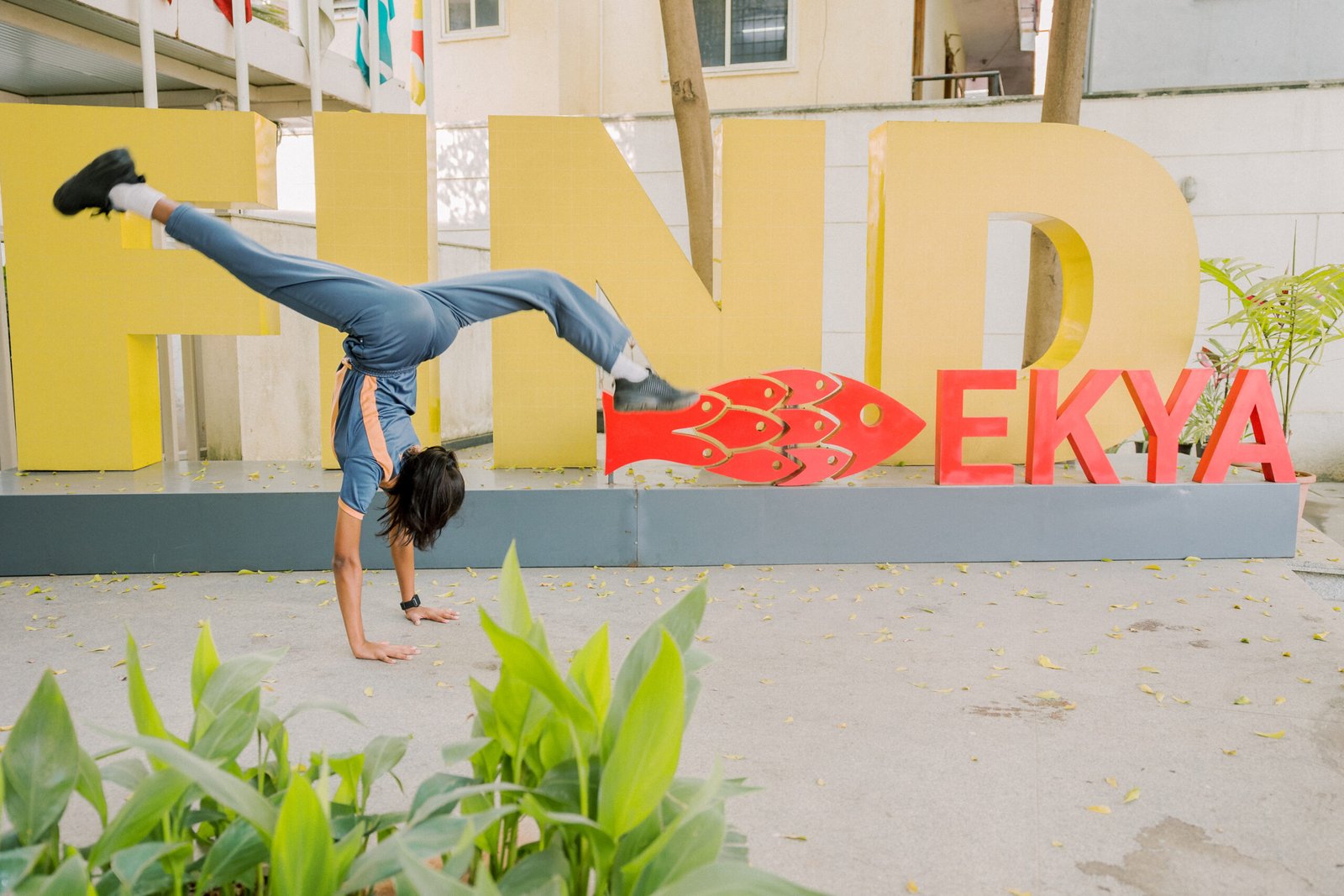 Best Schools in Bangalore Ekya School Student showcasing talent'