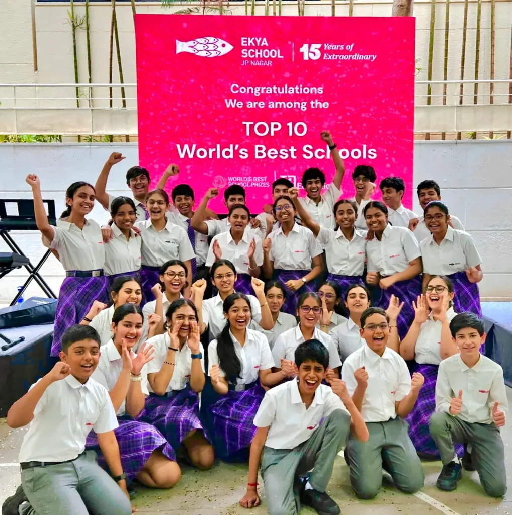 world best school Ekya are among the top 10 World's Best Schools