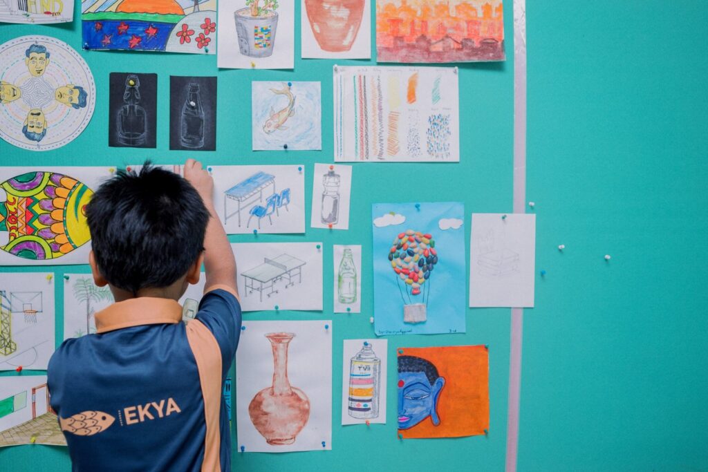 Ekya school students art design