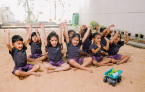 Ekya School Kids Outdoor Play